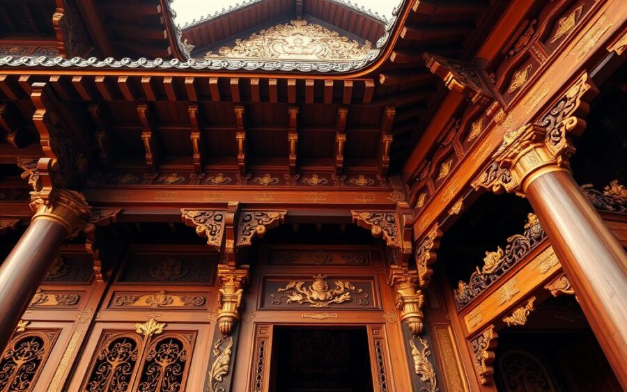 Azjatyckie detale architektoniczne Azjatyckie detale architektoniczne