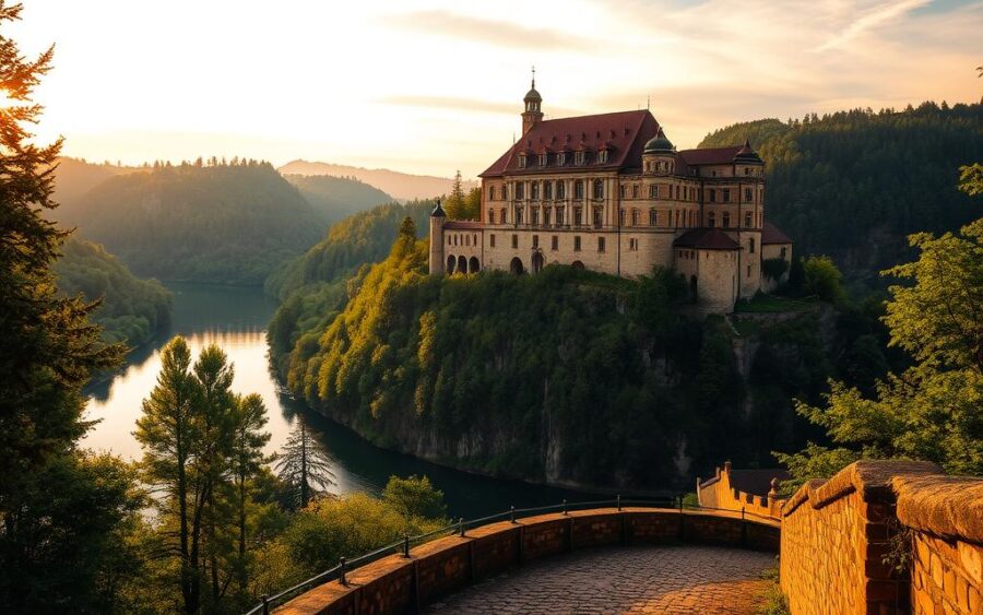 Český Krumlov zamek nad Wełtawą Český Krumlov zamek nad Wełtawą